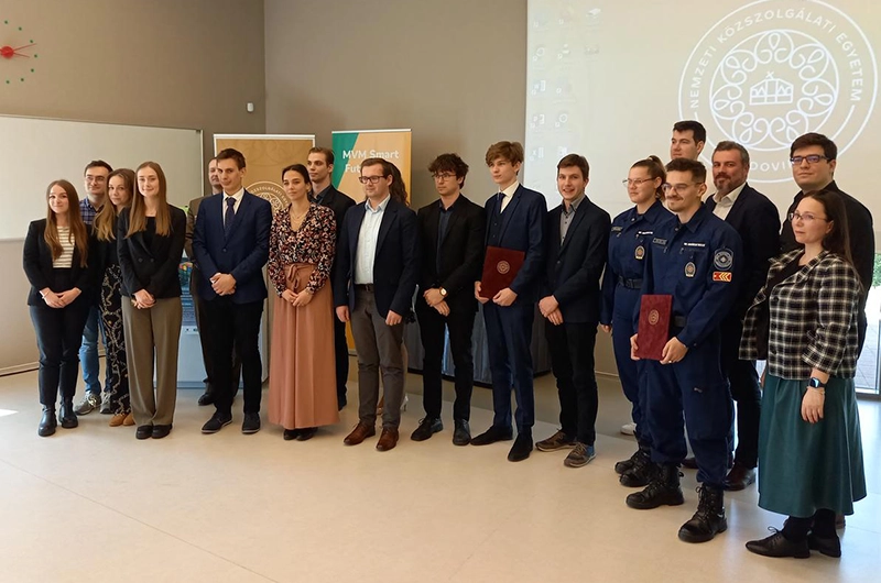Részt vett a Techtra az NKE Hackathon 2023 döntőjén
